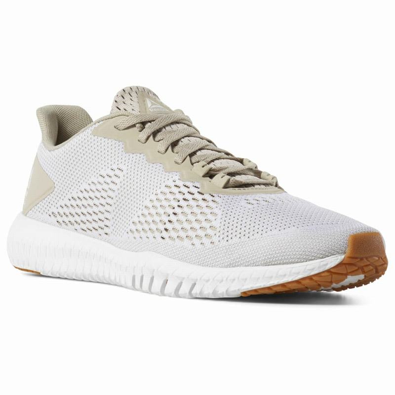 Pantofi de Studio Reebok Flexagon Les Mills® Barbati Albi/Bej Romania FR3117YR